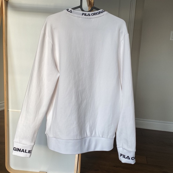 Fila white line hoodie - Picture 5 of 6